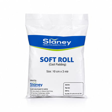 Slaney Orthopedic Bandage/Soft Roll (10cmx3m) - 1'S Pack