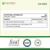 Pure Nutrition Ca-Akg 500Mg - 30 Veg Capsules