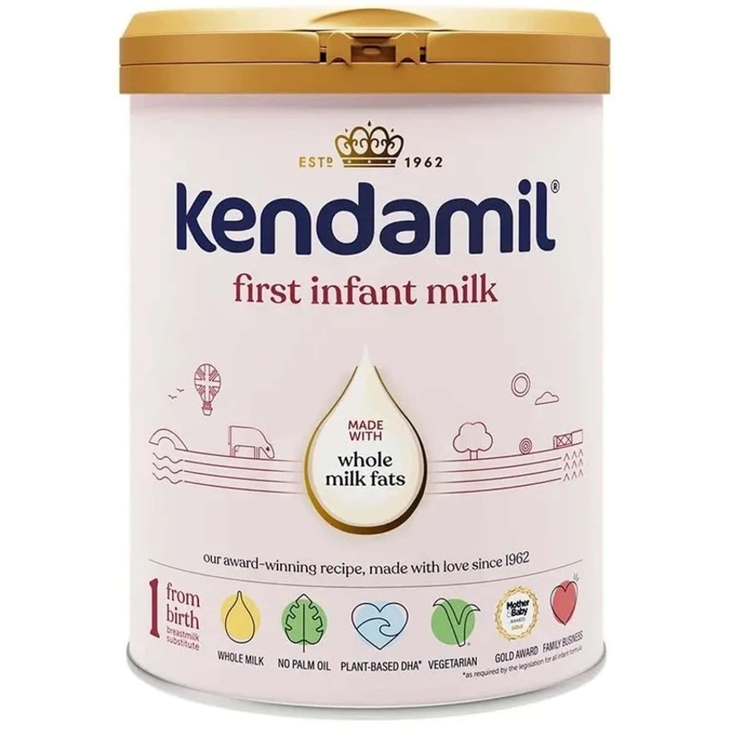 Kendamil Classic Stage 1 | First Infant Whole Milk Formula 800 G