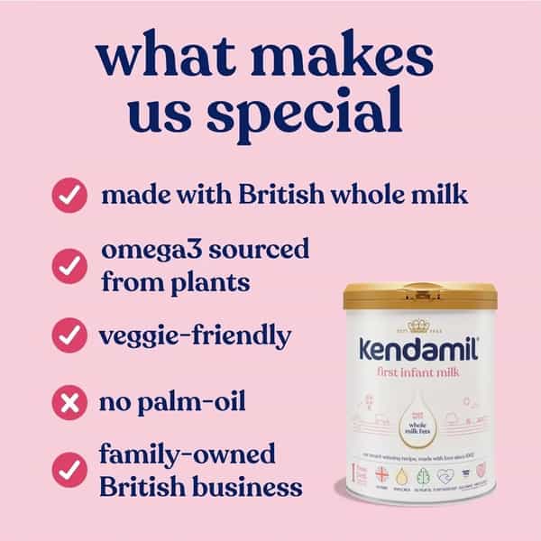 Kendamil Classic Stage 1 | First Infant Whole Milk Formula 800 G