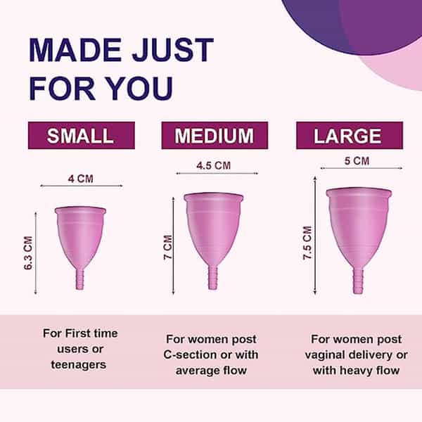 Twilife Medium Reusable Menstrual Cup (Pack Of 1)
