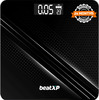 Beatxp Gravity Digital Weighing Scale With Thick Tempered Glass|2 Years Warranty| Black