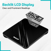 Beatxp Gravity Digital Weighing Scale With Thick Tempered Glass|2 Years Warranty| Black