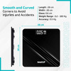Beatxp Gravity Digital Weighing Scale With Thick Tempered Glass|2 Years Warranty| Black