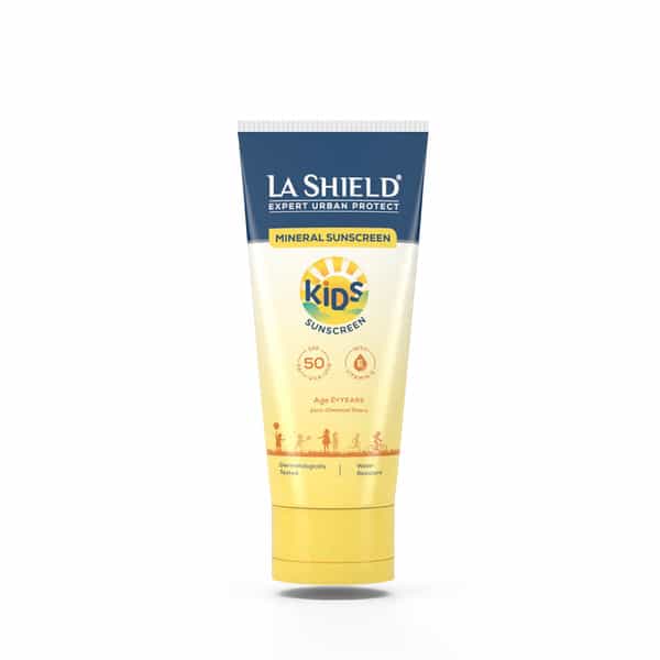La Shield Kids Spf 50 Mineral Sunscreen Gel For 2+ Years 50 Gm