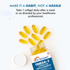 Dr. Morepen Omega 3 Deep Sea Fish Oil Triple Strength | 1250Mg With 900Mg Dha & Epa | 60 Softgels