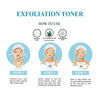 Love Earth Exfoliation Toner | With Glycolic Acid, Mandelic Acid , Lactic Acid, Hyaluronic Acid|50Ml