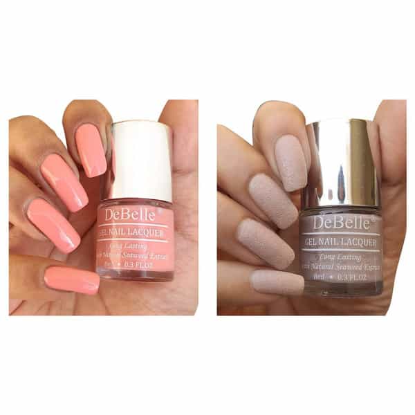 Debelle Gel Nail Polish Gift Set Of 2 Apricot Dew | Aries 16 Ml (8 Ml Each)