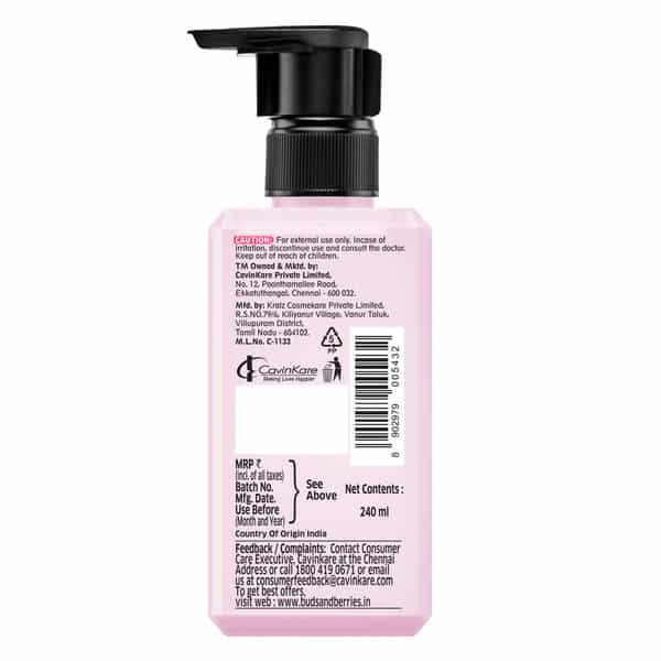 Buds & Berries Floral Nourish Light Body Lotion With Bulgarian Rose (240 Ml)