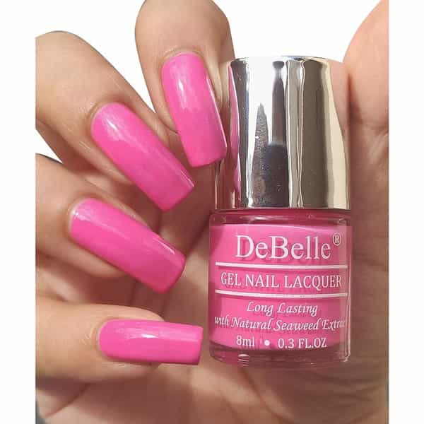 Debelle Gel Nail Polish Strawberry Souffle' (Bubblegum Pink Nail Paint)-8Ml