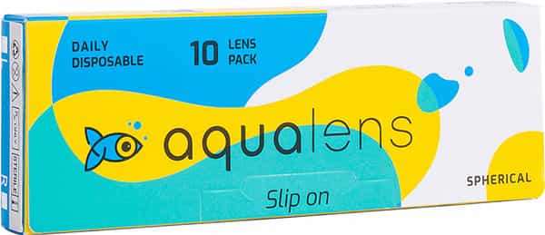 Aqualens Daily Disposable Contact Lenses (10 Lenses/Box) (-5.25)