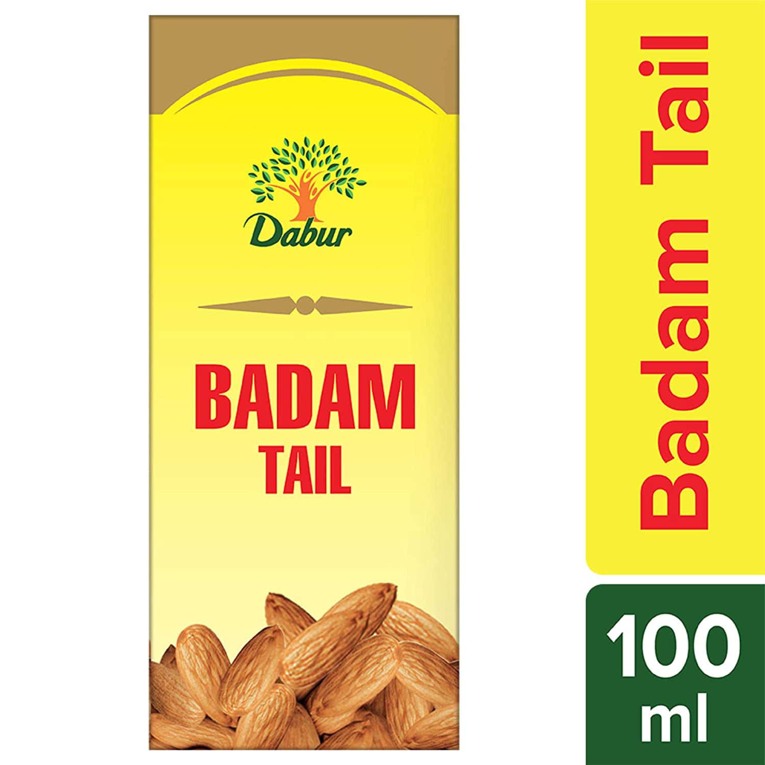 Buy DABUR BADAM TAIL SWEET ALMOND OIL RICH IN VITAMIN E FOR HEALTHY SKIN , HAIR AND BODY