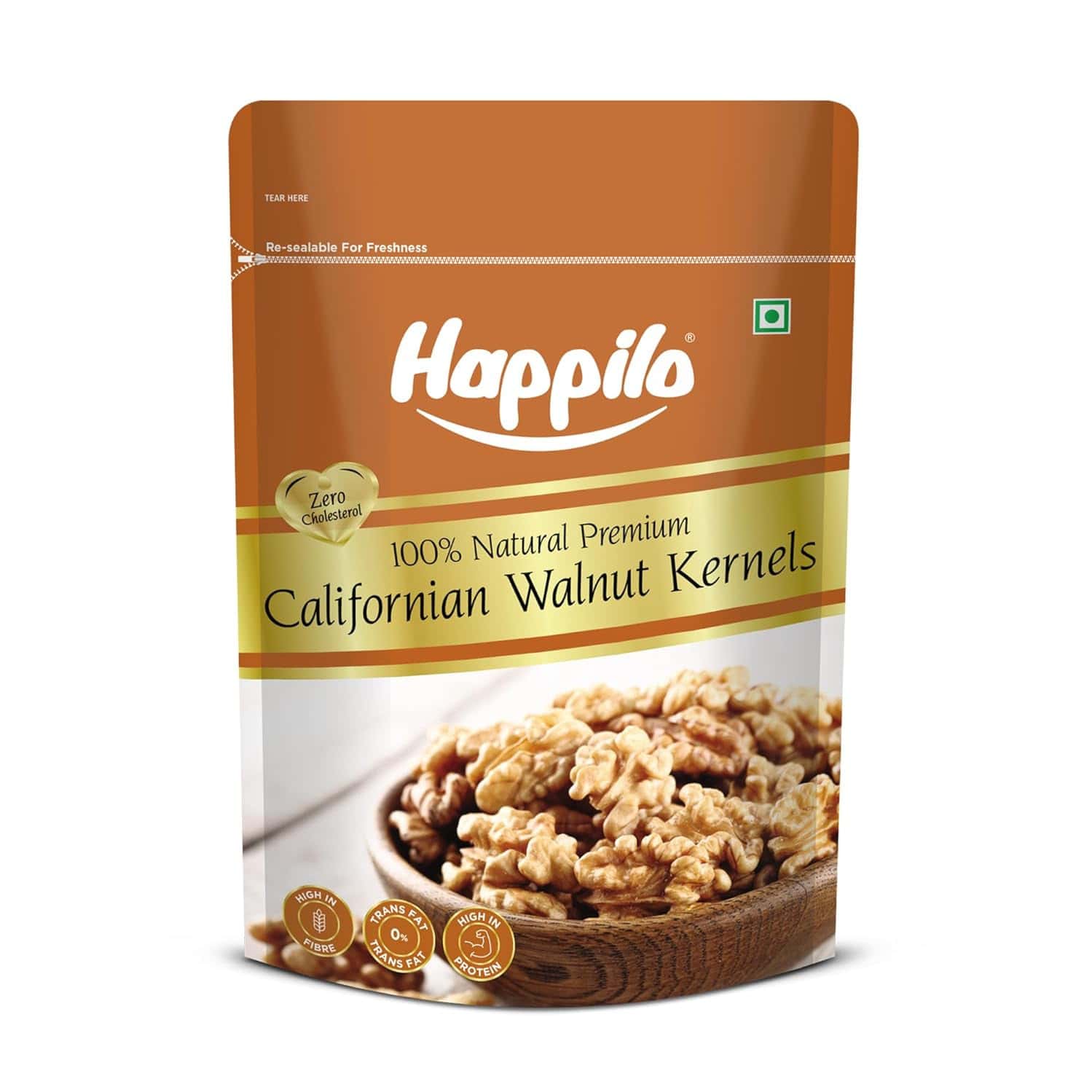 Happilo Premium Natural Californian Walnut Kernels 200g