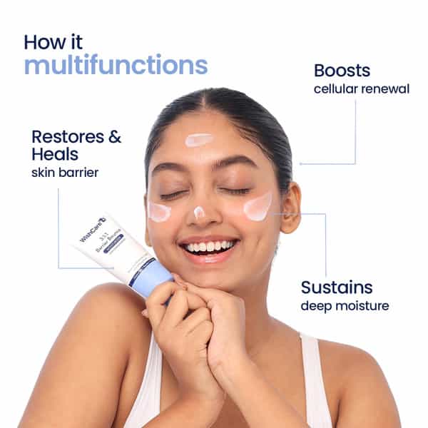 Wishcare Barrier Boost Moisturizer - Deep Nourishing Face Cream For Dry & Sensitive Skin 50 Ml