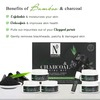 Nutriglow Natural's Bamboo And Activated Charcoal Facial Kit/Glowing Skin/Remove Blemishes 250Gm