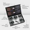 Nutriglow Natural's Bamboo And Activated Charcoal Facial Kit/Glowing Skin/Remove Blemishes 250Gm