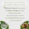 Nutriglow Natural's Bamboo And Activated Charcoal Facial Kit/Glowing Skin/Remove Blemishes 250Gm