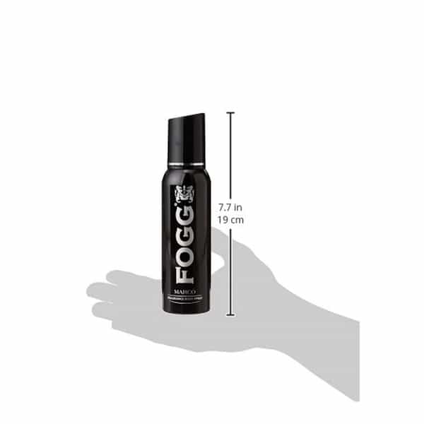 Fogg Marco Perfume Body Spray For Men (Black) | Everyday Deodorant And Spray | 150Ml
