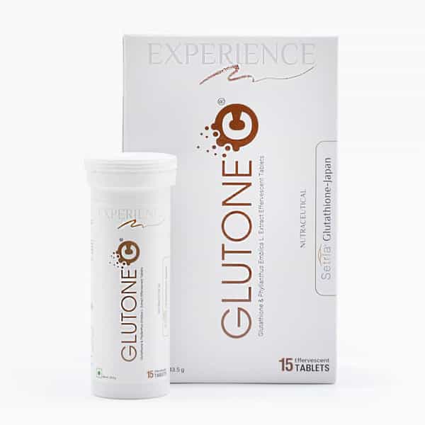 Glutone C 500Mg (15 Tablets) & Escor-Z Orange Flavor(20 Tablets)|Combo Pack