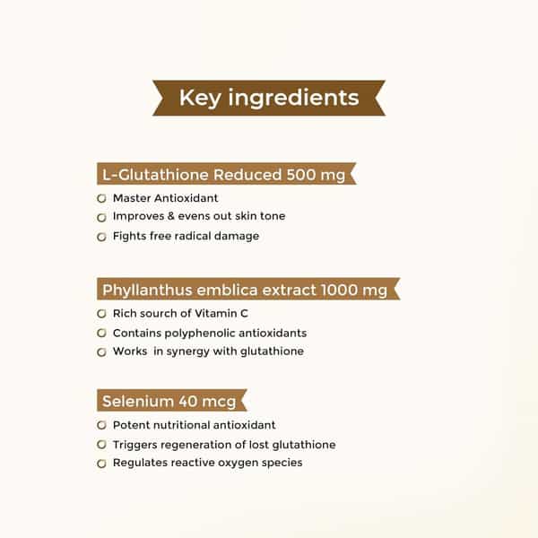 Glutone C 500Mg (15 Tablets) & Escor-Z Orange Flavor(20 Tablets)|Combo Pack