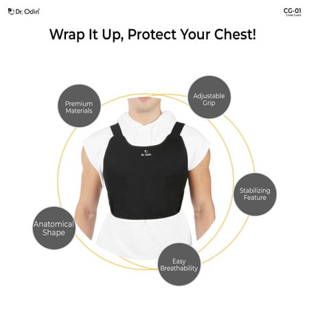 Dr. Odin Cg01 Chest Guard - Unrivaled Upper Body Protection | Durable Lightweight Design Xxl