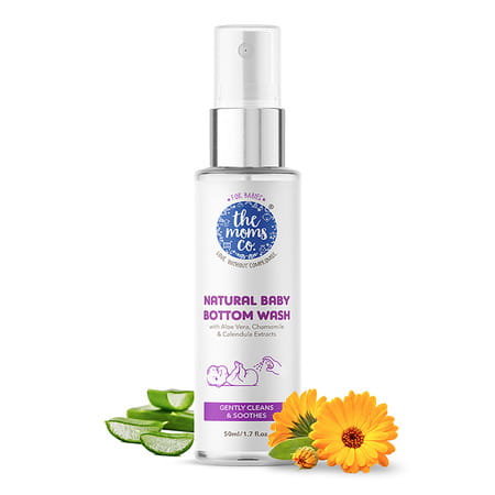 The Moms Co. Natural Baby Bottom Wash 50 Ml