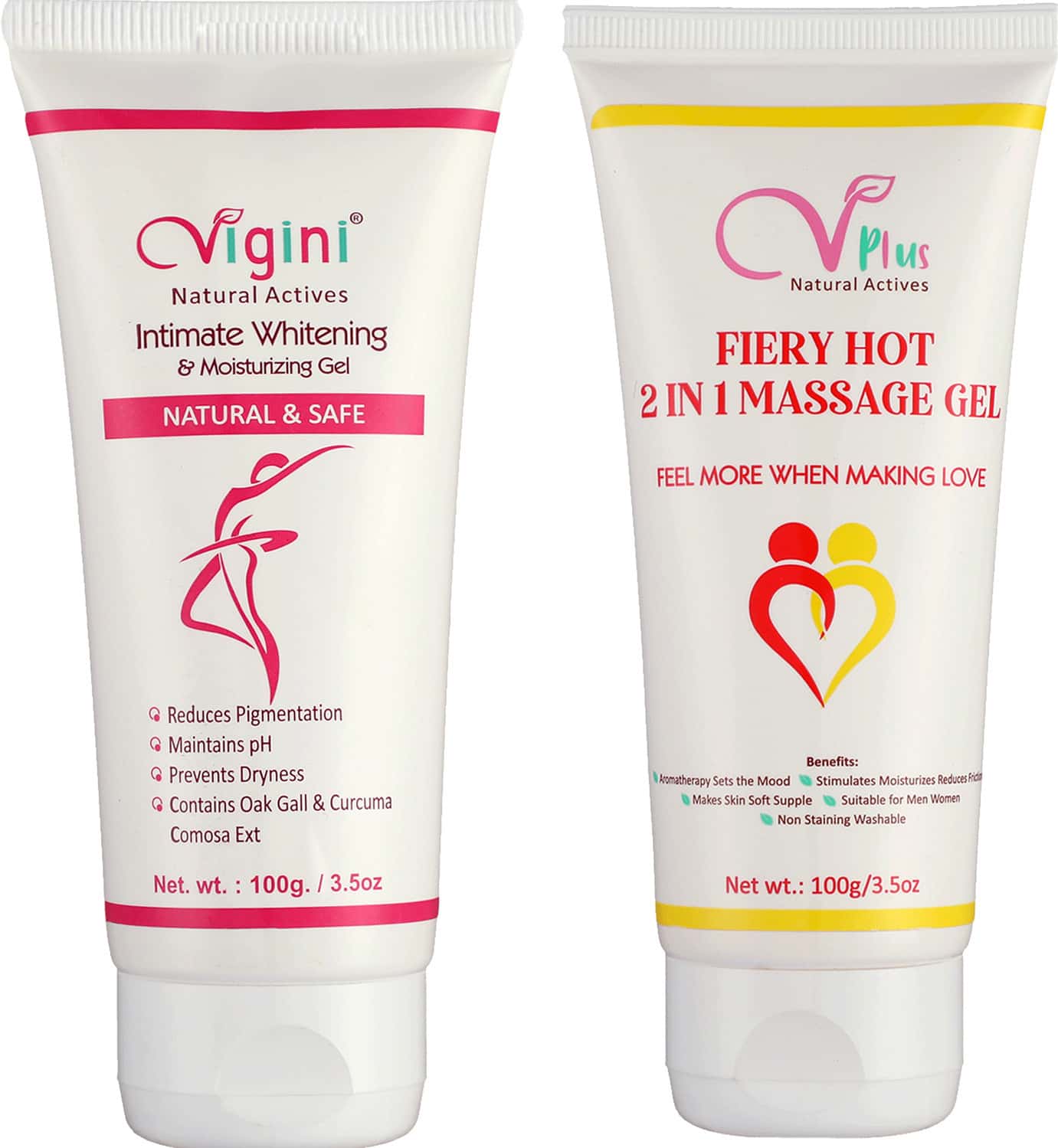 Vigini Vaginal Intimate Whitening Lubricant Vagina Hygiene | Hot Lube Sensual Massage Gel 200ml