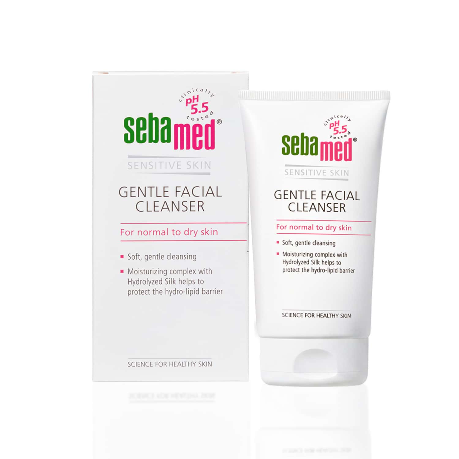 Sebamed Gentle Facial Cleanser | For Normal To Dry Skin | Ph 5.5 | Tube | 150 Ml