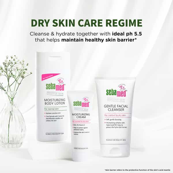 Sebamed Gentle Facial Cleanser | For Normal To Dry Skin | Ph 5.5 | Tube | 150 Ml