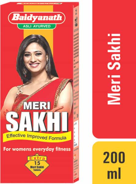 Baidyanath Asli Ayurved Meri Sakhi -200 Ml - Ayurvedic Tonic For Women's Health