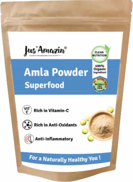 Jus Amazin Organic Amla Powder (500G) Clean Nutrition Superfood