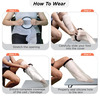 Vissco Cast Cover - Leg (Upto Knee) |Protects Bandage From Water Exposure During Bath &Shower(Grey)
