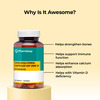 Pharmeasy Vitamin D3 - Supports Bone Health - Helps In Absorption Of Calcium - Bottle Of 60