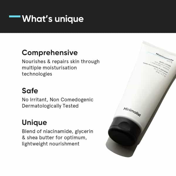 Minimalist Niacinamide Body Lotion 5% 180G