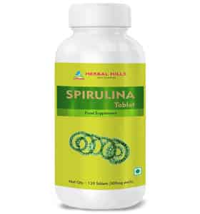 Ayurvedic Life Spirulina Tablets 120 Count Pack Of 2 Natural