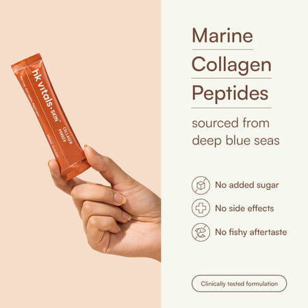 Hk Vitals Skin Radiance Marine Collagen Supplement (Orange | Pack Of 7)