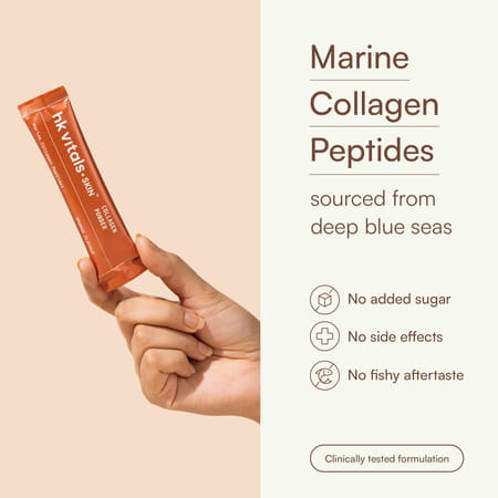 Hk Vitals Skin Radiance Marine Collagen Supplement (Orange | Pack Of 7)
