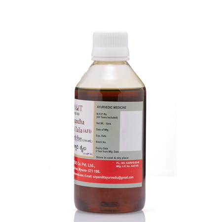 S N Pandit Ayurveda Bala Aswagandha Lakshadi Taila - 500Ml