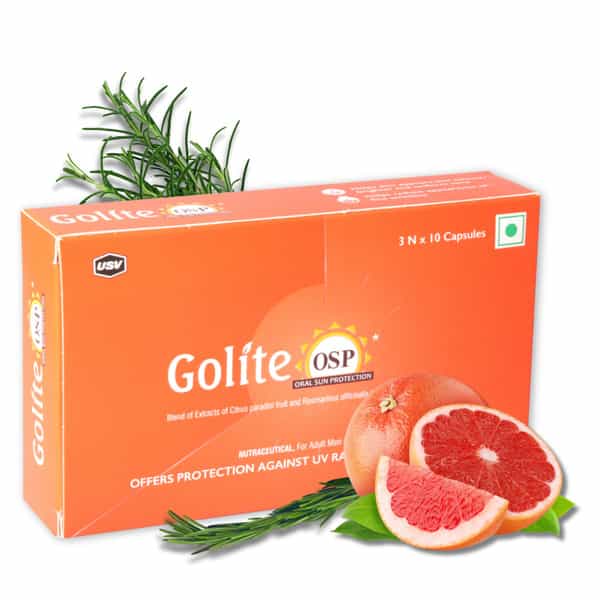 Golite Osp Oral Sun Protection Strip Of 10 Capsules