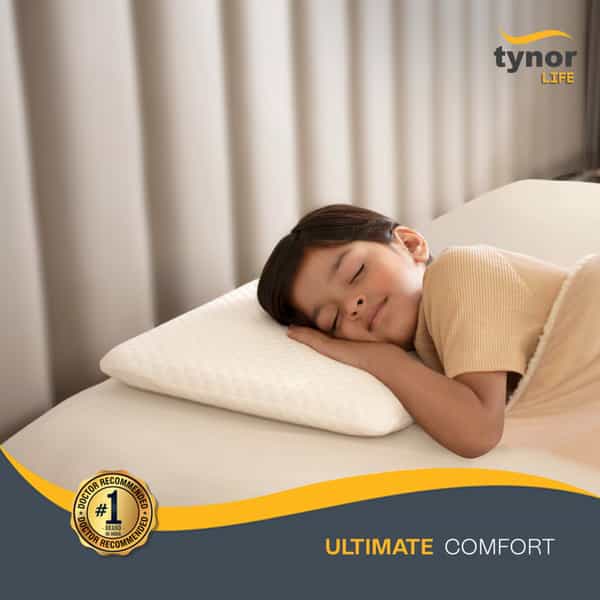 Tynor Ortho Memory Child Pillow White Universal 1 Unit