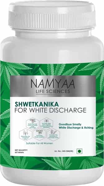 Namyaa Shwetkanika For White Discharge - Pack Of 60 Tablets - 100 G