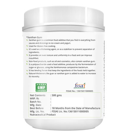 Natures Velvet Xanthan Gum Powder 500gms