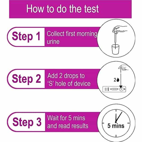 Tina Hcg Pregnancy Test Pregnancy Test Kit (5 Tests)