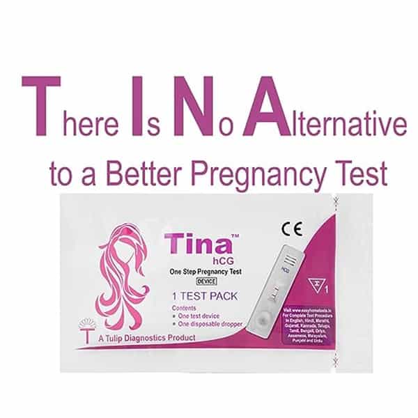 Tina Hcg Pregnancy Test Pregnancy Test Kit (5 Tests)