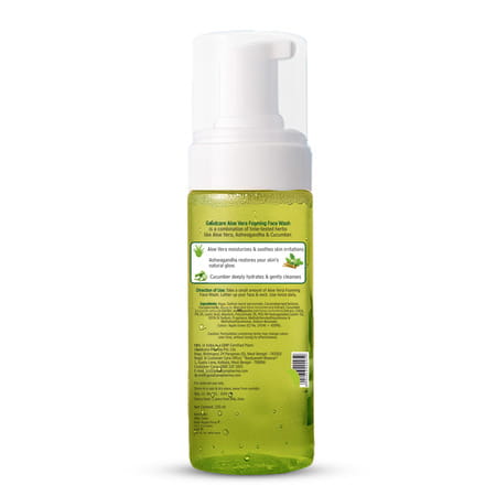 Goodcare Aloe Vera Foaming Face Wash | Soap | Sls & Paraben Free | All Skin Types - 150ml