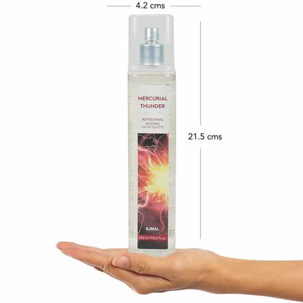 Ajmal Ascend Edp 100Ml & Mercurial Thunder Edt 250Ml For Men & Women Combo Pack Of 2 (Total 350Ml)