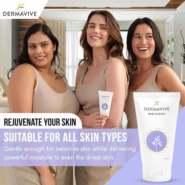 Dermavive Intensive Body Hydrating Oil - 120Ml