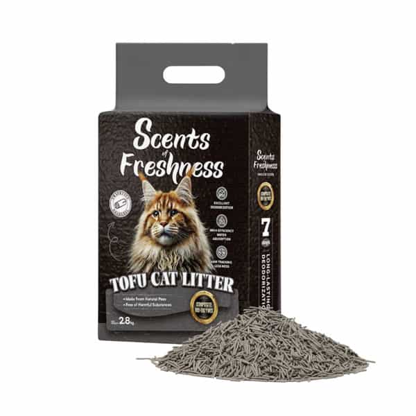 Scents Of Freshness - Premium Grade: 1 Percent Charcoal Black Color - 2.8Kg - 2Mm (Gray)