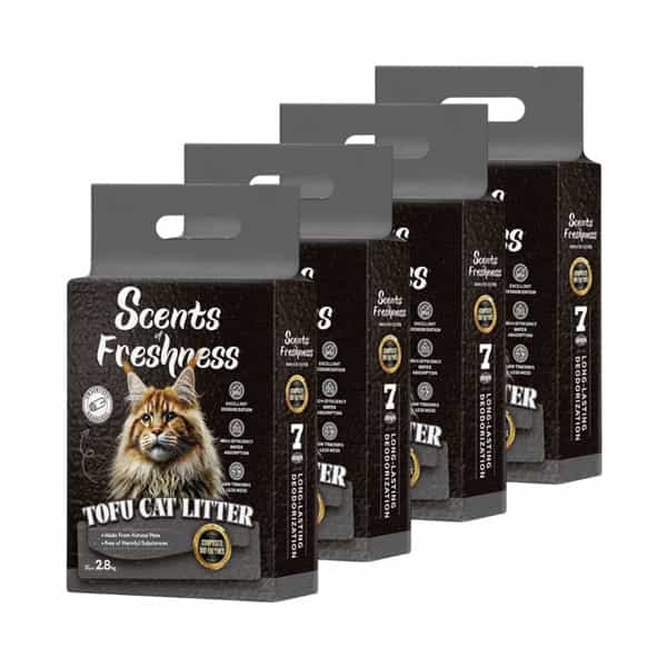 Scents Of Freshness - Premium Grade: 1 Percent Charcoal Black Color - 2.8Kg - 2Mm (Gray)