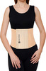 Mom & World Tummy Trimmer 8" Abdominal Belt Body Shaper Belt | Brown Colour Belt Small Size